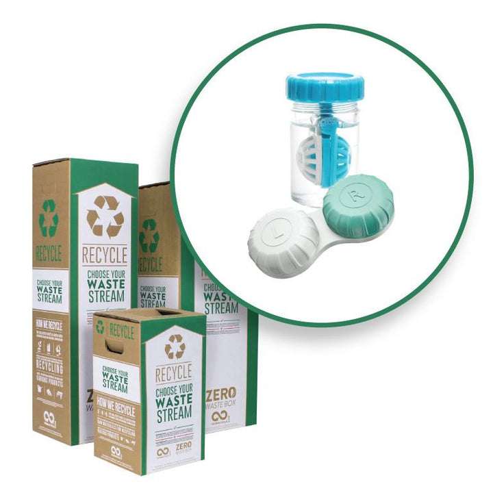 Contact Lenses and Packaging - Zero Waste Box™