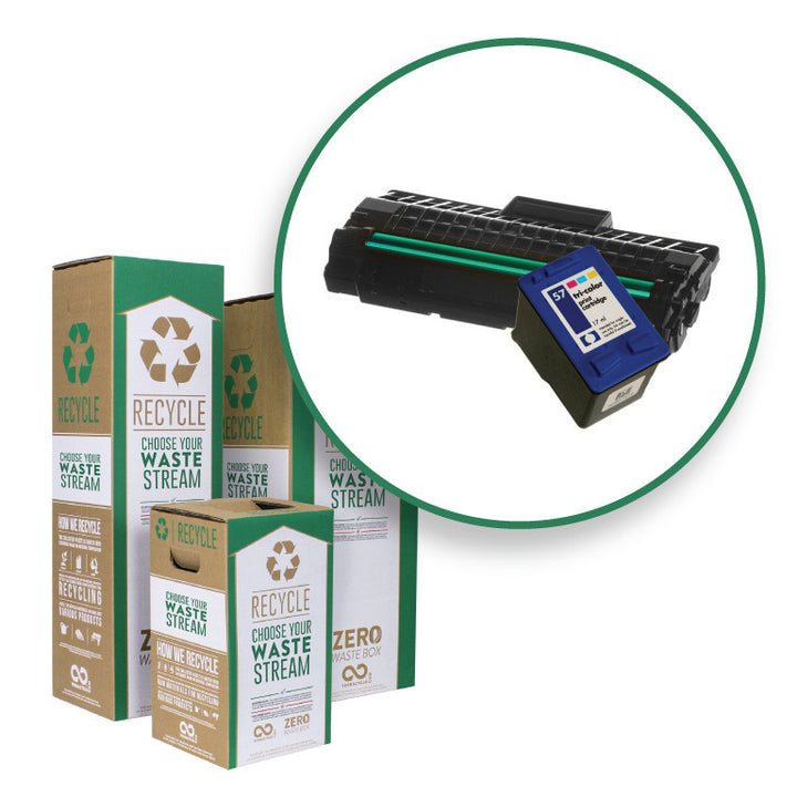Inkjet and Toner Cartridges - Zero Waste Box™
